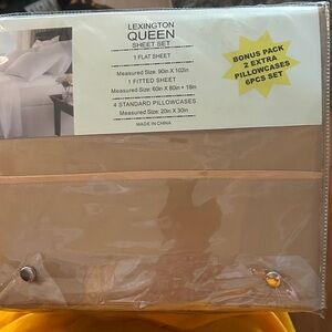 Lexington Queen Sheet Set - Tan